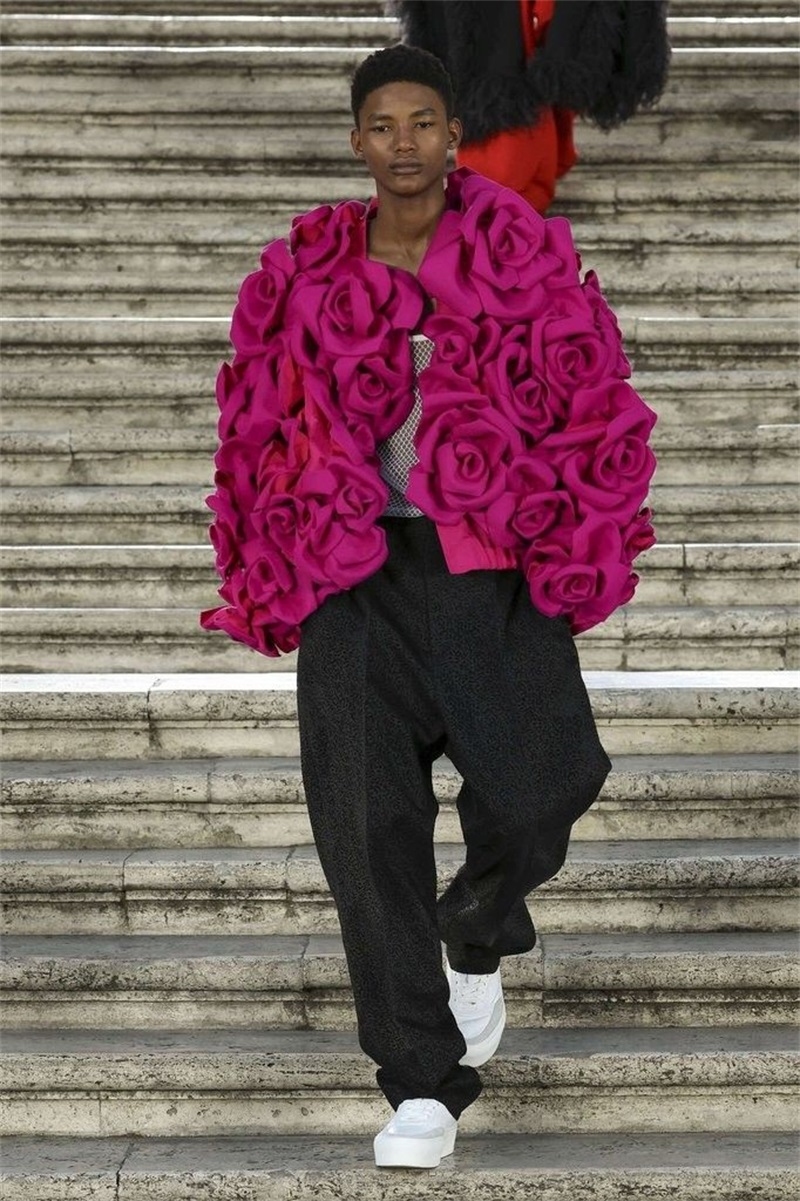 Men Formal Wear Pink - Розово-розовый мужской костюм и брюки, комплект