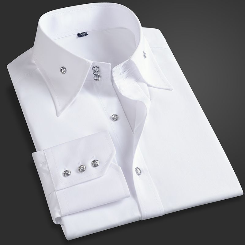 Men'S Style Formal Wear - Весенне-осенняя мужская рубашка для руководителя в