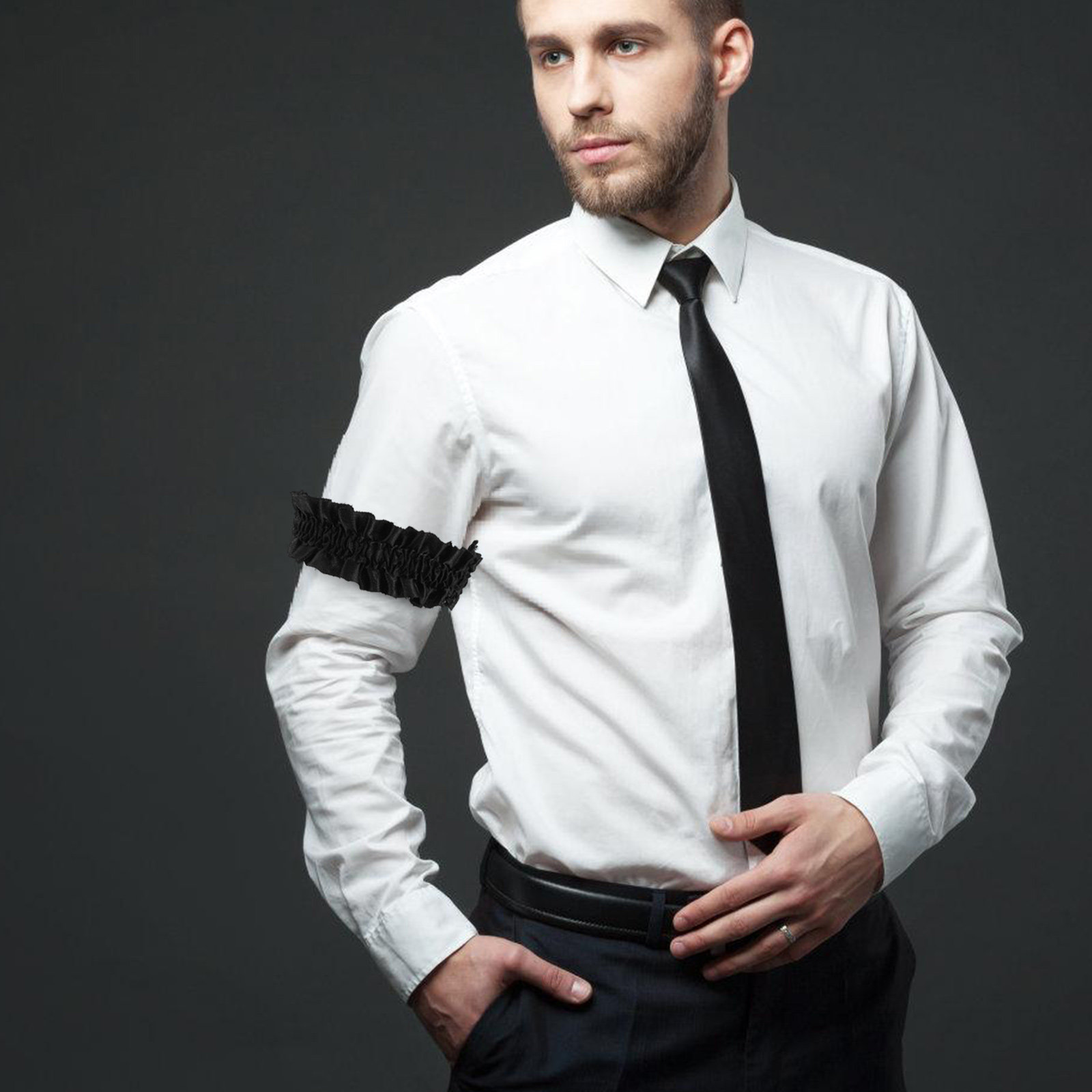 Formal Upper Wear Men - 3 пары мужских подвязок для рукавов