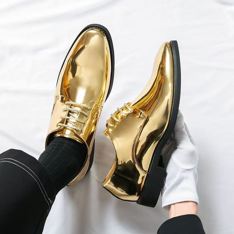 Men'S Formal Party Wear Shoes - Повседневные кожаные туфли с острым носком