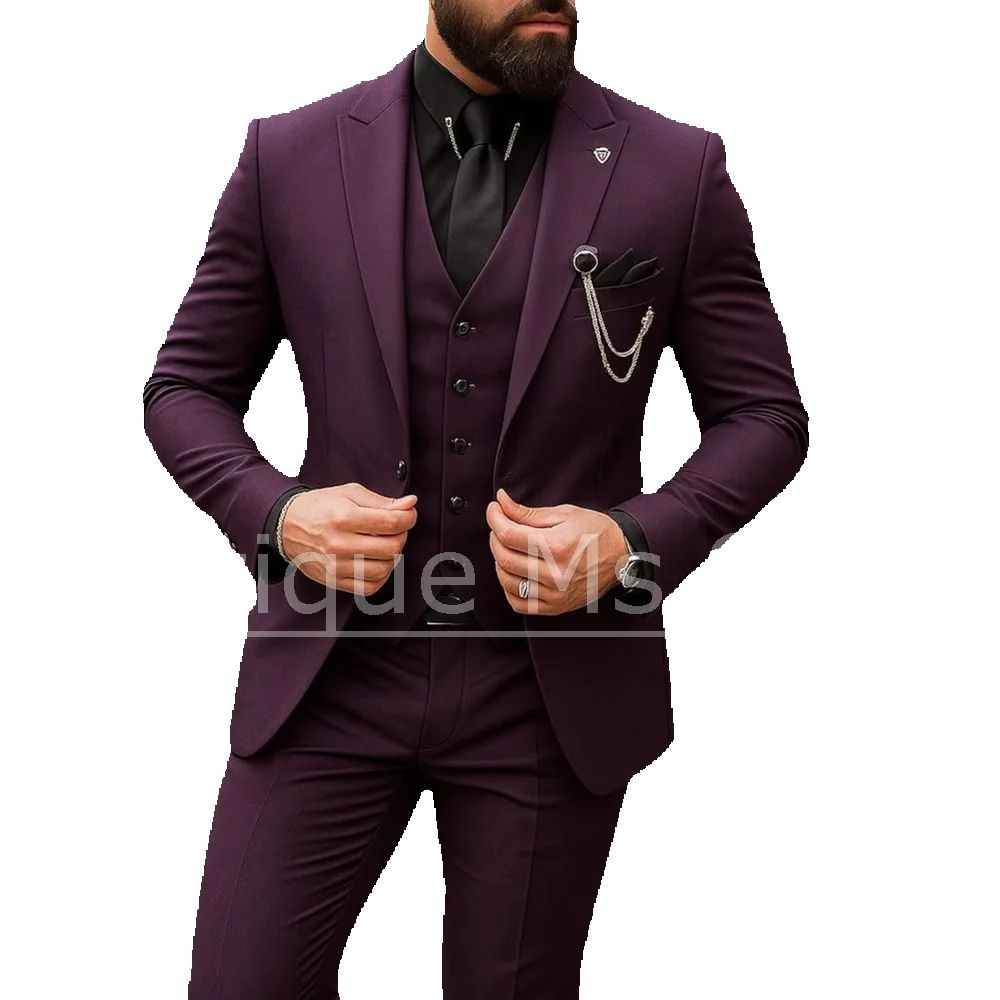 Розовый, красный мужской костю – обзор и цена Men Formal Wear Pink