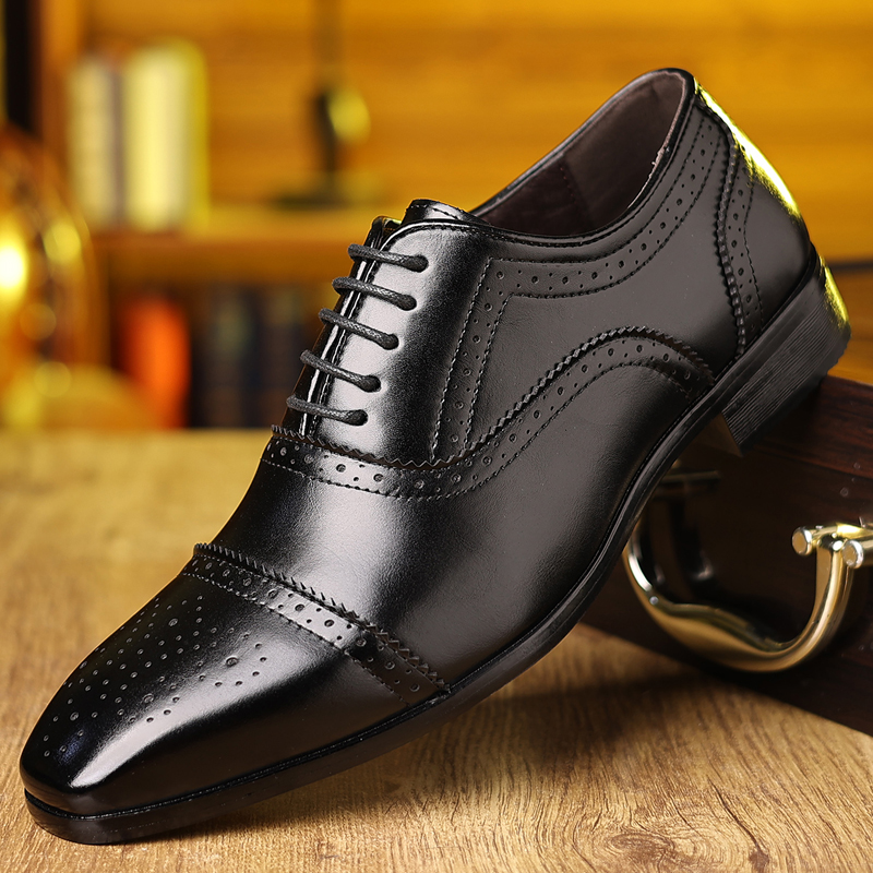 Мужские оксфорды-броги с цветн – обзор и цена Formal Upper Wear Men
