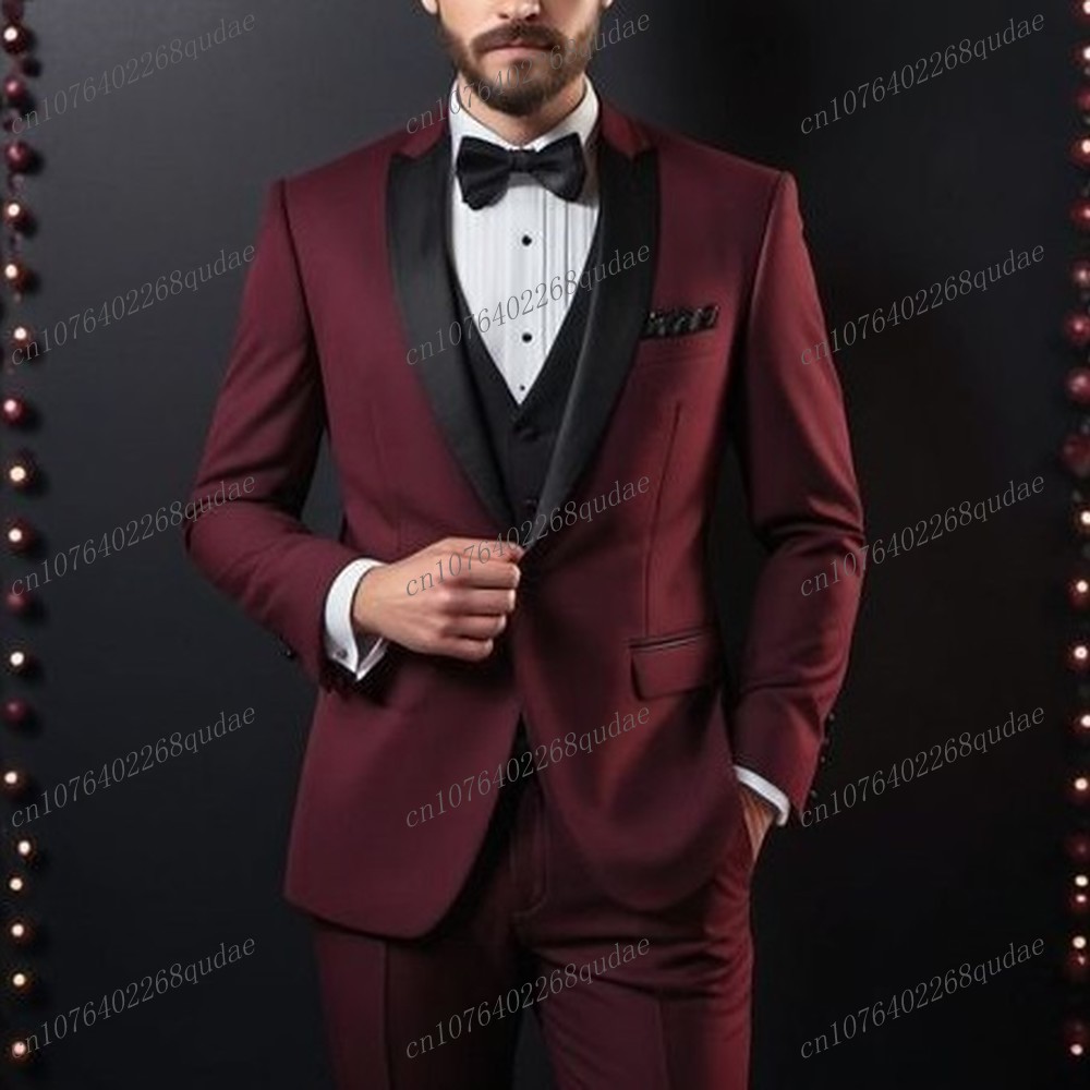 Новый розовый и черный деловой – обзор и цена Men Formal Wear Pink