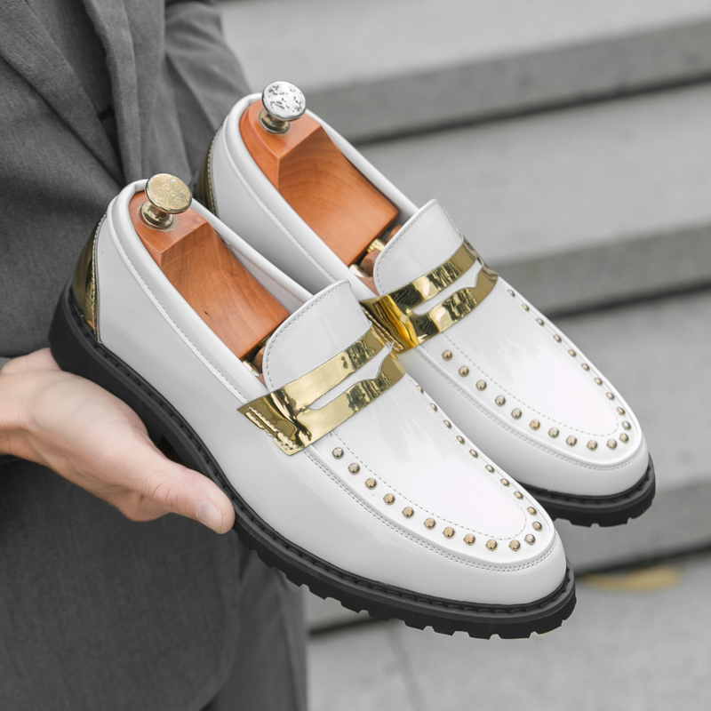 Мужские модные лоферы из искус – обзор и цена Men'S Formal Party Wear Shoes