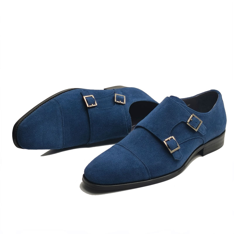 Модные синие мужские кожаные т – обзор и цена Formal Upper Wear Men
