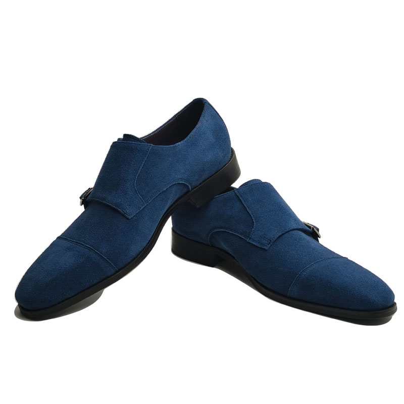 Модные синие мужские кожаные т – обзор и цена Formal Upper Wear Men