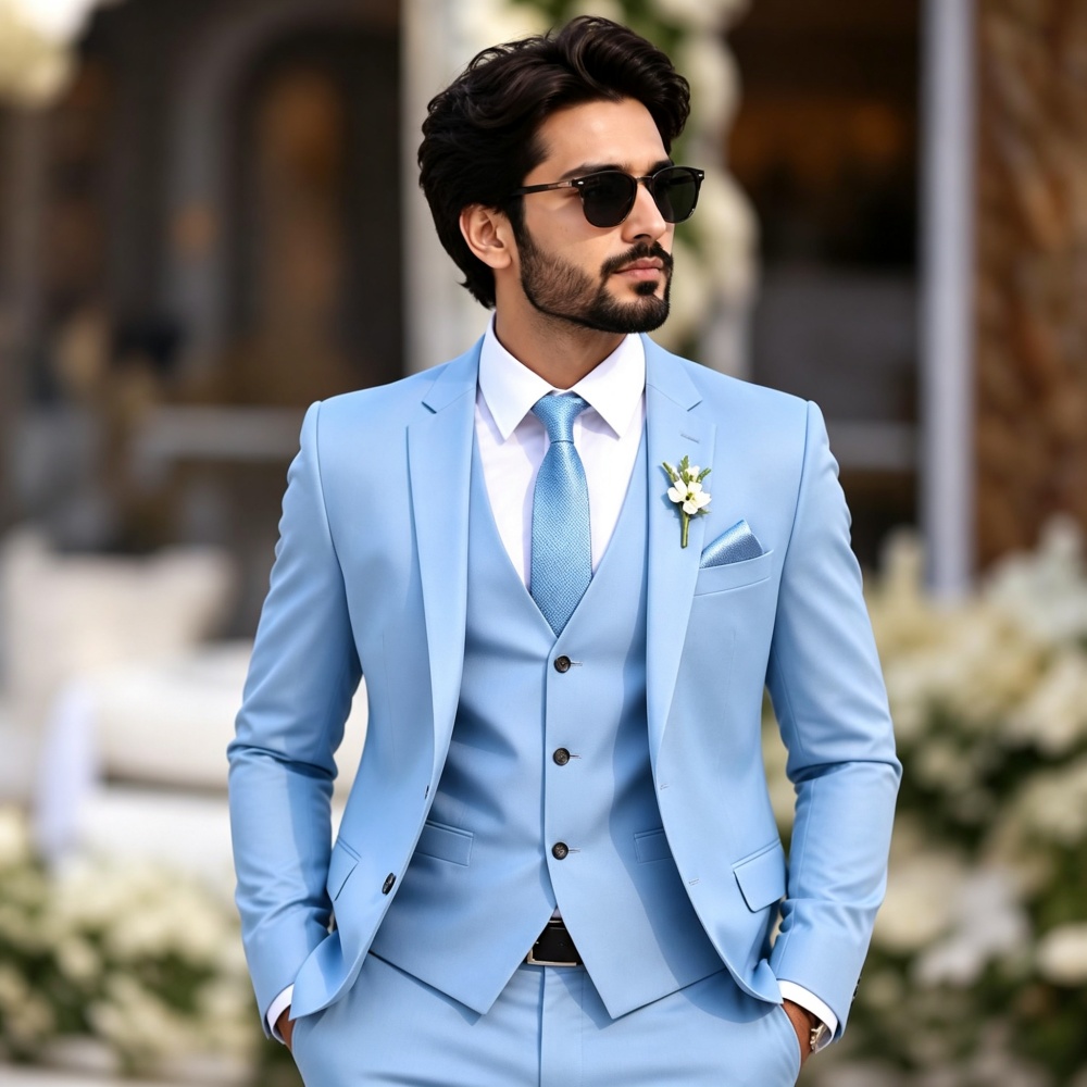 Элегантный светло-голубой мужс – обзор и цена Men'S Formal Evening Wear