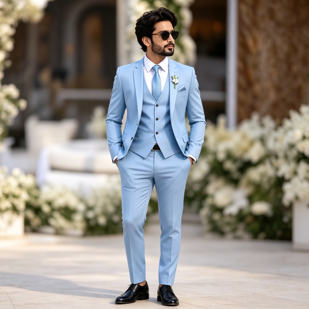 Элегантный светло-голубой мужс – обзор и цена Men'S Formal Evening Wear