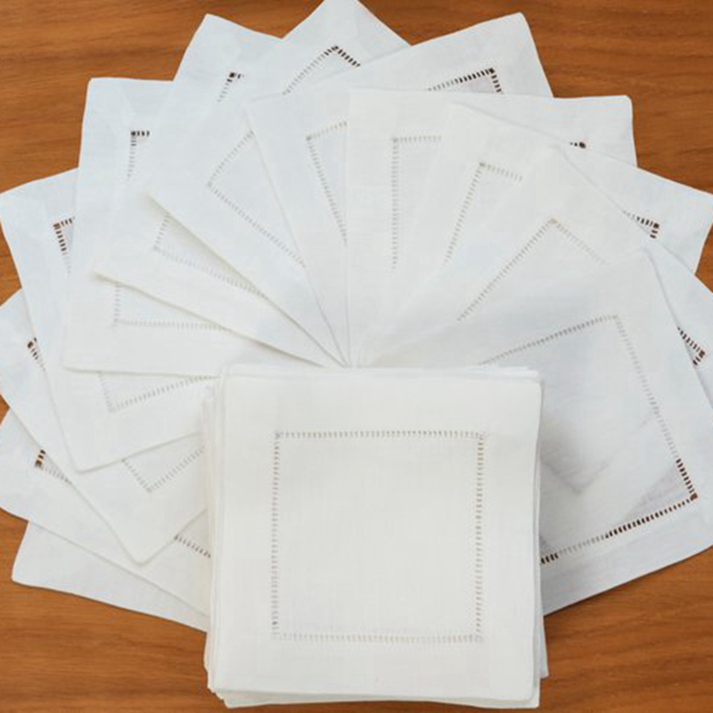 Коктейльная салфетка из 12 пре – обзор и цена Monogrammed Handkerchief