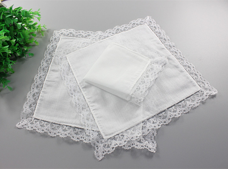 Персонализированные кружевные  – обзор и цена Monogrammed Handkerchief
