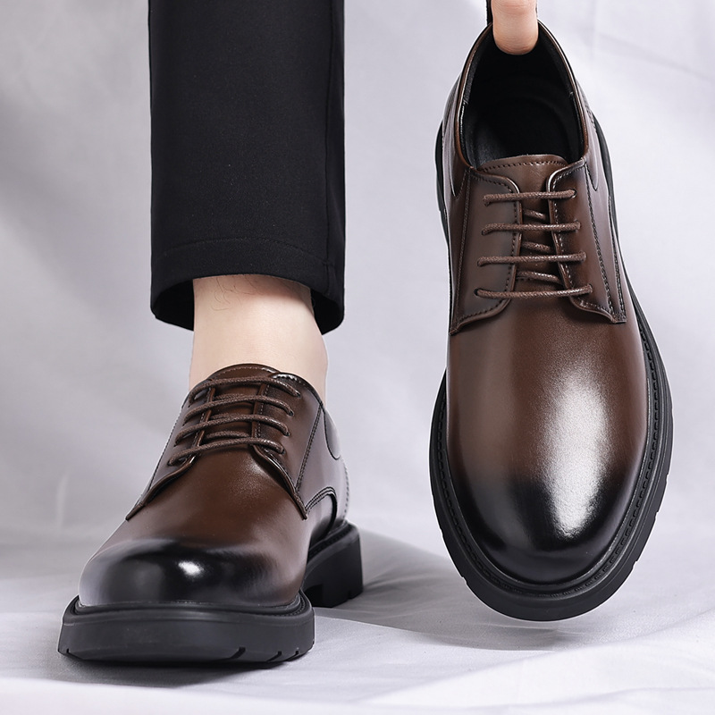 Мужская кожаная обувь, деловая – обзор и цена Men'S Formal Party Wear Shoes