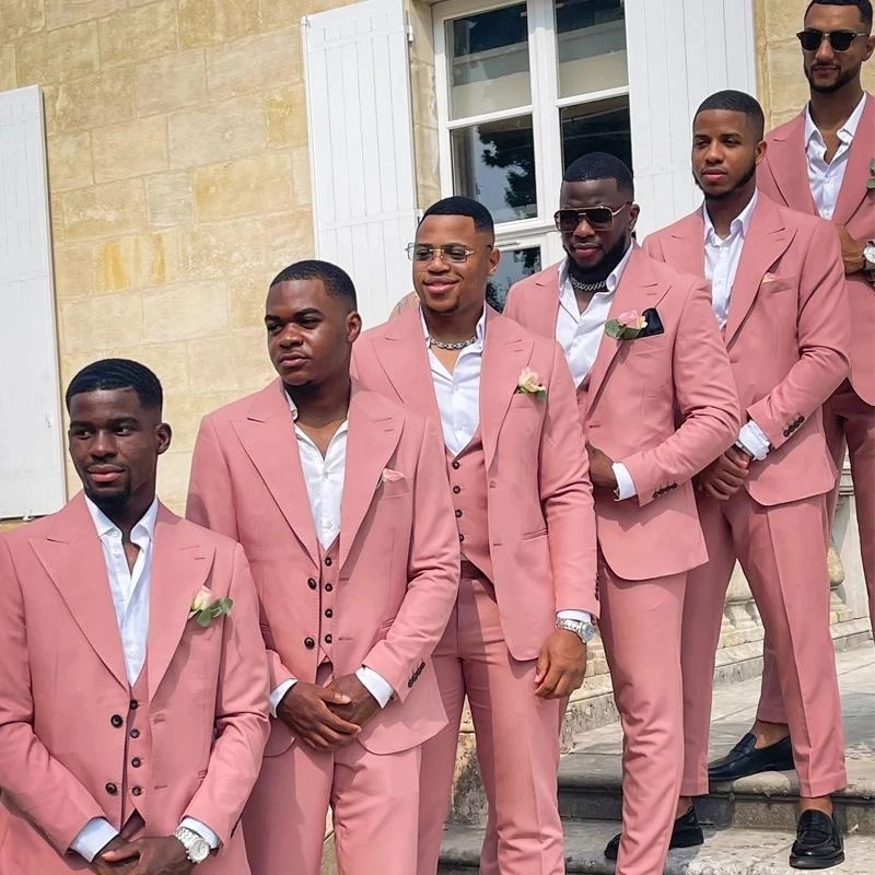 Розовые мужские костюмы для же – обзор и цена Men Formal Wear Pink