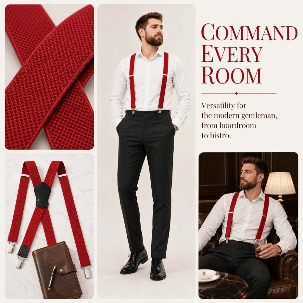 Эластичные прочные регулируемы – обзор и цена Suspender Clip Formal