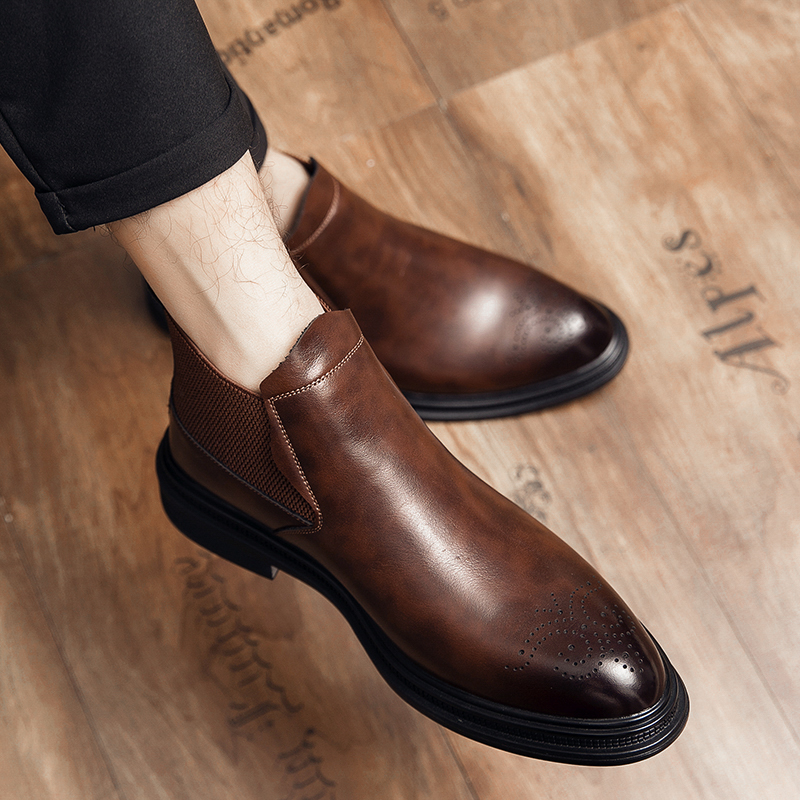 Высокие кожаные туфли универса – обзор и цена Men'S Style Formal Wear
