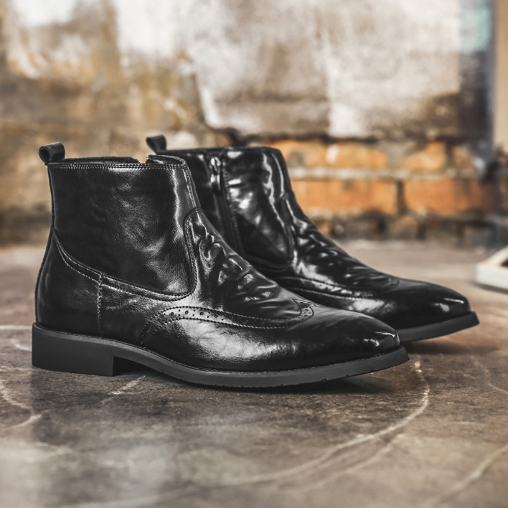 Мужские броги-челси с боковой  – обзор и цена Formal Upper Wear Men