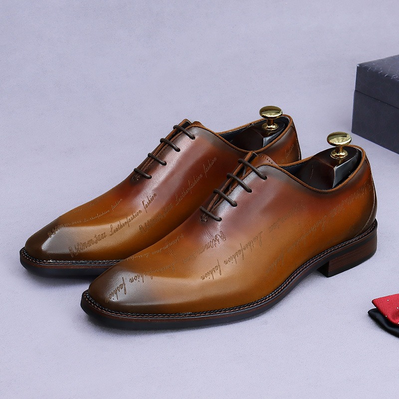 Мужские туфли-оксфорды из нату – обзор и цена Men'S Formal Party Wear Shoes