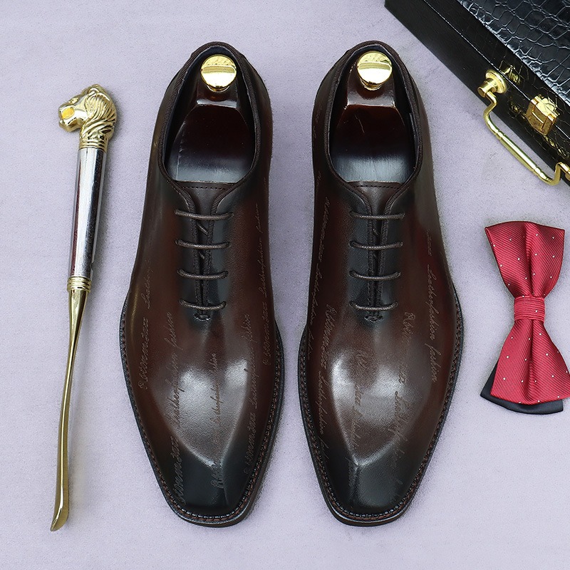 Мужские туфли-оксфорды из нату – обзор и цена Men'S Formal Party Wear Shoes